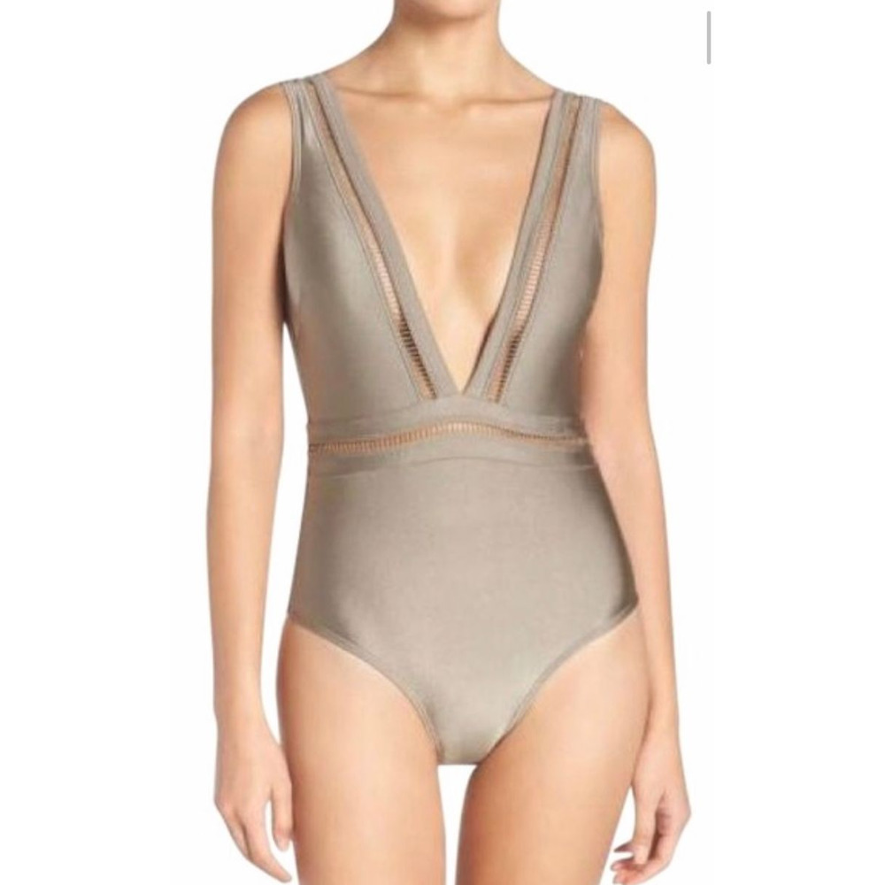 Ted Baker Tan One Piece Swimsuit